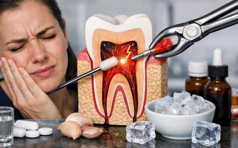 How to Kill Tooth Pain Nerve in 3 Seconds Permanently