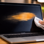 Orange Smudge on MacBook Pro Screen