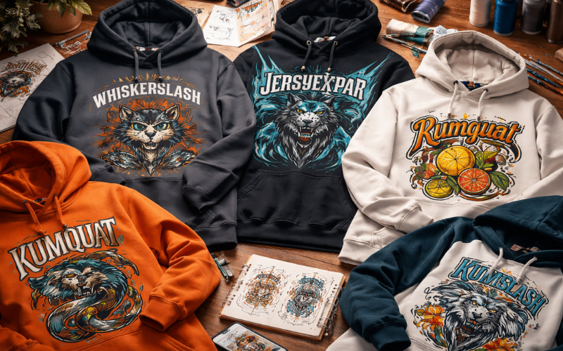 Whiskerslash Jersyexpar Kumquat Custom Hoodies