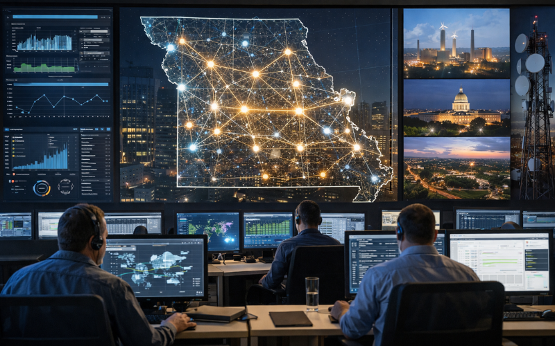 State Wide Area Network How Large-scale Connectivity Keeps Regions Running Smoothly