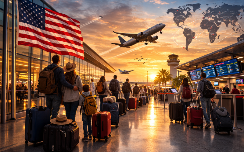 American Revenge Travel Surge