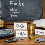 Units Spring Constant